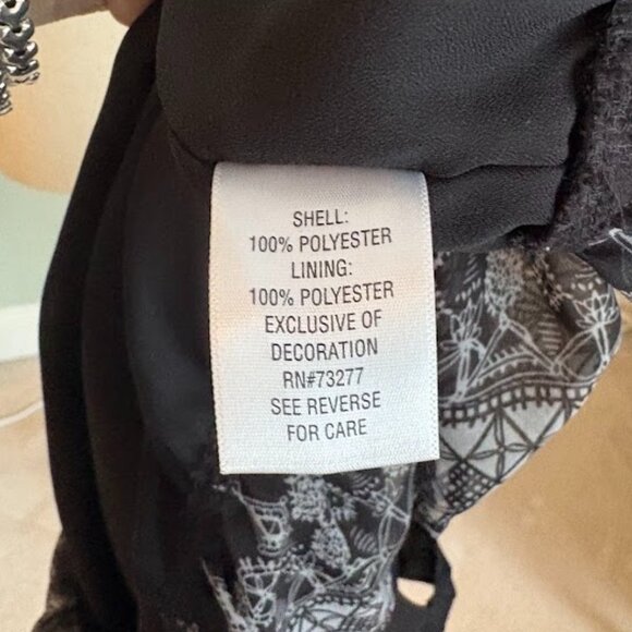 APT 9 Boho Style Sleeveless Blouse Tank with Beading Large - Picture 7 of 8